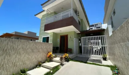 Casa em Condomínio para Venda em Lauro de Freitas, Caji, 3 dormitórios, 2 suítes, 1 banheiro, 1 vaga