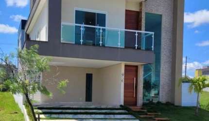 Casa em Condomínio para Venda em Camaçari, Jardim Limoeiro, 4 dormitórios, 3 suítes, 4 banheiros, 2 vagas