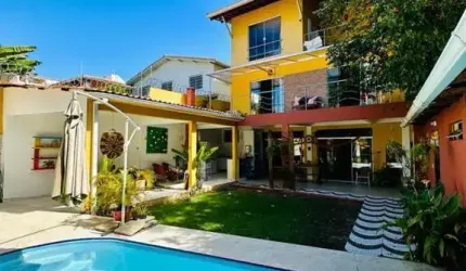 Casa para Venda em Lauro de Freitas, Vilas do Atlântico, 4 dormitórios, 3 suítes, 5 banheiros, 1 vaga