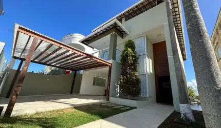 Casa em Condomínio para Venda em Camaçari, Vila de Abrantes (Abrantes), 4 dormitórios, 3 suítes, 4 banheiros, 3 vagas