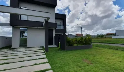 Casa em Condomínio para Venda em Camaçari, Jardim Limoeiro, 4 dormitórios, 3 suítes, 4 banheiros, 1 vaga