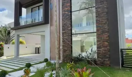 Casa em Condomínio para Venda em Camaçari, Alphaville (Abrantes), 4 suítes, 5 banheiros, 4 vagas