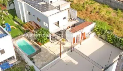 Venda mansão no Olho D'água - Área de lazer com Campo de Vôlei