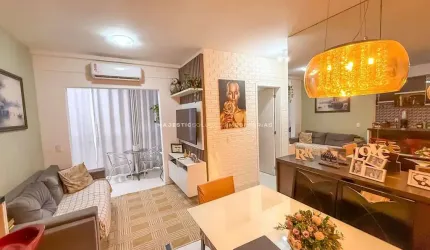 Vendo um apartamento mobiliado no Alto do Calhau com 2 quartos, sendo 1 suíte - Brisas Life