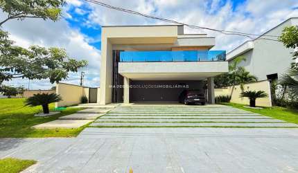 Casa Imponente no Alphaville – Nascente, Piscina com Hidro e 5 Suítes