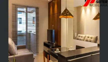 Apartamento de 2 dormitorios e 2 vagas para locaçao itacorubi Mobiliado