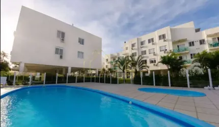 Apartamento 2 dormitórios em condominio com piscina na Cachoeira do Bom Jesus
