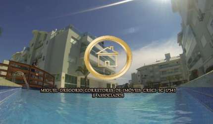 Cobertura 03 dormitórios, terraço c/ piscina, 400 metros do centro e praia dos Ingleses, Florianópolis, SC