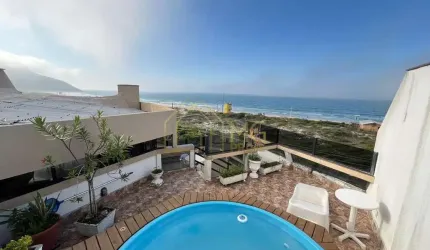 Cobertura 04 dormitórios com vista panorâmica do mar da praia dos Ingleses