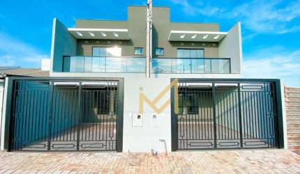 Sobrado com 02 dormitórios, 01 suíte à venda, 150,00m² por R$570.000,00 - Florais do Parana - Cascavel/PR