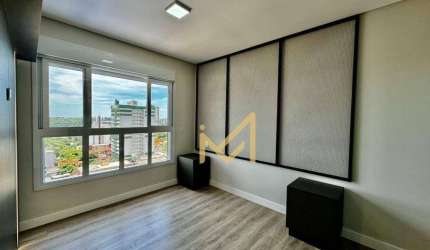 APARTAMENTO LOCAÇÃO ABSOLUTE:  1 dormitório, 54 m² por R$ 2.860,00/mês - Centro - Cascavel/PR