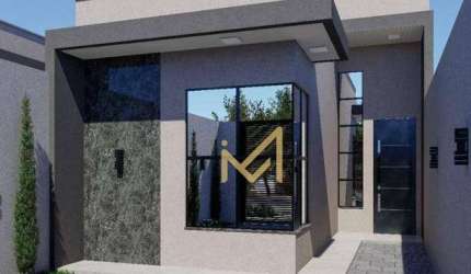 Casa com 2 dormitórios à venda, 70 m² por R$ 440.000,00 - Canadá - Cascavel/PR