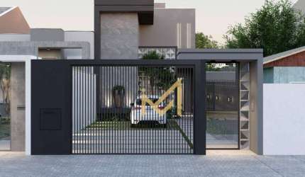 Sobrado com 3 suítes à venda, 140 m² por R$ 860.000 - Santa Cruz - Cascavel/PR
