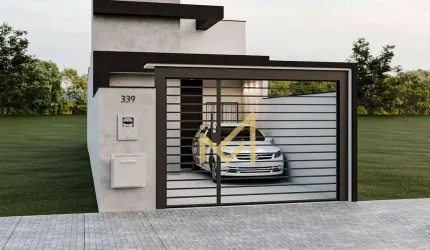 Casa com 1 suite + 2 dormitórios à venda, 75 m² por R$ 400.000 - Positano - Cascavel/PR