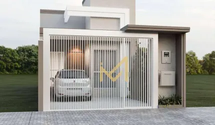 Casa com 1 suite + 2 dormitórios à venda, 75 m² por R$ 400.000 - Positano - Cascavel/PR