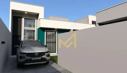 Casa com 3 dormitórios à venda, 63 m² por R$ 390.000,00 - Periolo - Cascavel/PR