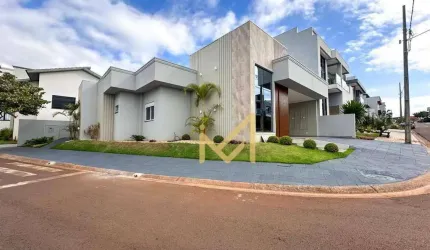 Casa com 3 suítes à venda, 167 m² por R$ 1.550.000 - Condomínio Paysage Felicitá - Cascavel/PR