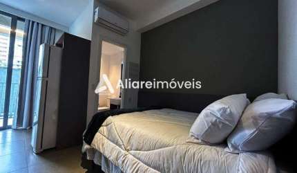 Apartamento c/ 1 quarto, 22m², para aluguel no Condomínio Vitacon Imares Moema, no bairro Moema, por 3.460,00