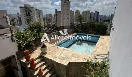 Cobertura Duplex c/ 4 quartos, sendo, 544m², para aluguel no Condomínio Michelangelo, no bairro Vila Regente Feijó, por 17.000,00