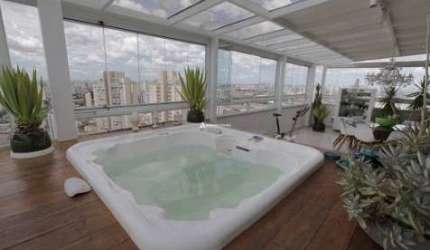 Cobertura c/ 4 quartos, 2 suítes e 4 vagas, 320m², à venda no Condomínio Leonardo da Vinci, no bairro Mooca, por 2.195.000,00