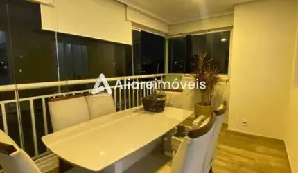 Apartamento c/ 2 quartos, 1 suíte e 1 vaga, 62m², à venda no Condomínio Reserva Vila Ema, no bairro Vila Ema, por 640.000,00