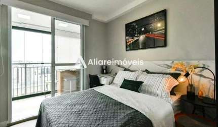 Apartamento c/ 1 quarto, 26m², para aluguel no Condomínio You, Central Park, no Consolação, por 2.850,00