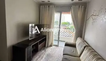 Apartamento c/ 2 quartos, 1 suíte e 2 vagas, 63m², para aluguel no Condomínio Silvana, no bairro Alto da Mooca, por 3.300,00