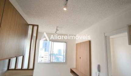 Apartamento c/ 1 quarto e 1 vaga, 28m², à venda no Condomínio Plano&amp;Alto da Mooca, no bairro Alto da Mooca, por 350.000,00