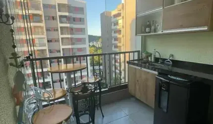 Apartamento mobiliado à venda – Praia Martim de Sá, Caraguatatuba/SP