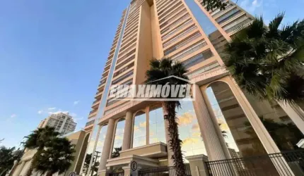 Apartamento mobiliado com 3 Suítes e 5 vagas cobertas - Absoluto Campolim