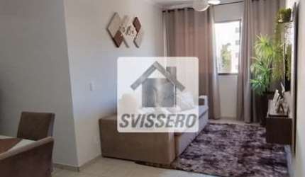 Apartamento para venda com 64 m² e 3 quartos em Parque União, Bauru - SP