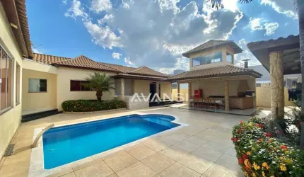 Casa Terras do Imperador com 3 dormitórios, 414 m² - venda por R$ 2.700.000 ou aluguel por R$ 16.858/mês - Jardim Imperador - Americana/SP