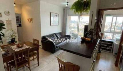 Apartamento Trend Practical Home com 1 dormitório à venda, 65 m² por R$ 640.000 - Santo Antônio - Americana/SP