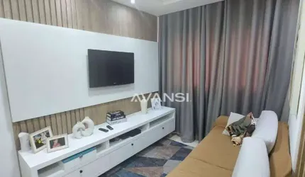 Apartamento Edifico Av. da Saúde com 2 dormitórios à venda, 56 m² por R$ 395.000 - Vila Nossa Senhora de Fátima - Americana/SP