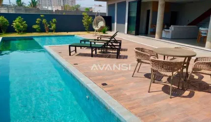 Casa Cond. Fechado Pau Brasil com 3 dormitórios, 290 m² - venda por R$ 2.700.000 ou aluguel por R$ 14.150/mês - Parque Nova Carioba - Americana/SP