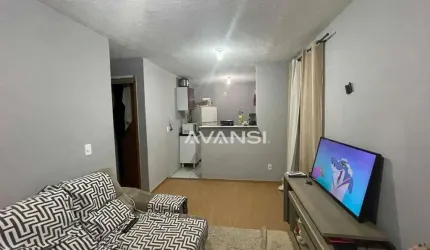 Apartamento Residencial Allegra com 2 dormitórios à venda, 40 m² por R$ 170.000,00 - Jardim Vista Alegre - Santa Bárbara D'Oeste/SP