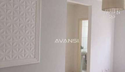 Apartamento Parque Arkansas com 2 dormitórios à venda, 50 m² por R$ 173.250 - Chácara Letônia - Americana/SP