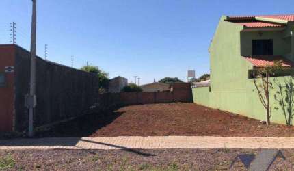 Terreno à venda, 360 m² por R$ 315.000,00 - Universitário - Cascavel/PR