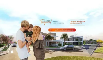 Terreno à venda, 426 m² por R$ 503.970,31 - Tropical  - Cascavel/PR