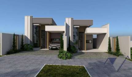 Casa com 3 dormitórios à venda, 187 m² por R$ 650.000,00 - Coqueiral - Cascavel/PR