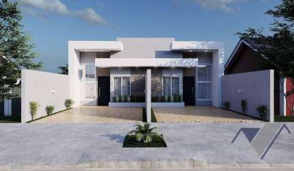 Casa com 2 dormitórios à venda, 50 m² por R$ 285.000,00 - Floresta - Cascavel/PR