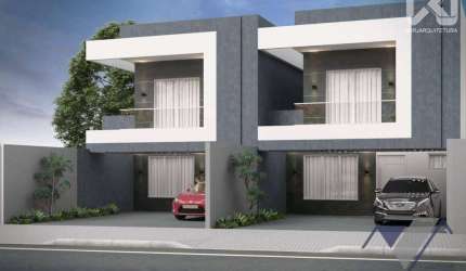 Casa com 3 dormitórios à venda, 153 m² por R$ 890.000,00 - Tropical  - Cascavel/PR