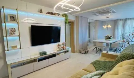 Apartamento semimobiliado no Bairro Country, com 03 dormitórios e 154m² privativos