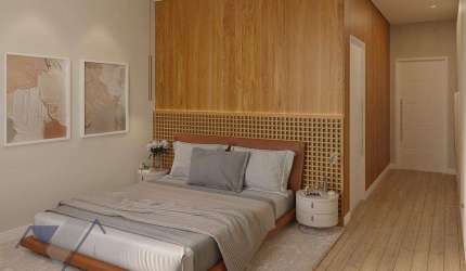 Apartamento com 3 dormitórios à venda por R$ 910.372 - Country - Cascavel/PR