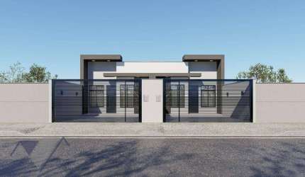 Casa com 3 dormitórios à venda, 70 m² por R$ 430.000,00 - Guarujá - Cascavel/PR
