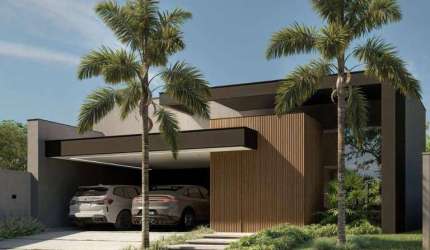 Casa Térrea com 1 suíte master + 2 suítes - Recanto Tropical III