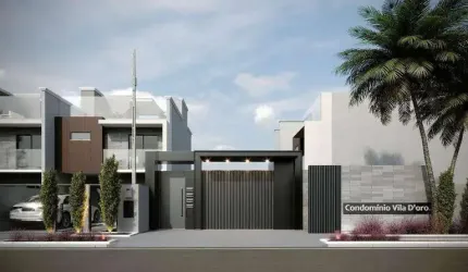 Sobrados Alto Padrão com 3 dormitórios à venda, de 139 m² a 205m² por R$ 1.099.000 - Santa Felicidade - Curitiba/PR