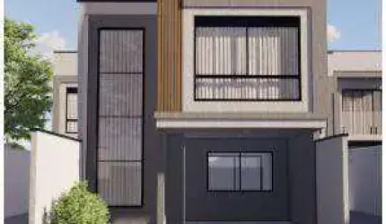 Sobrado com 3 dormitórios à venda, 115 m² por R$ 650.000 - Uberaba - Curitiba/PR