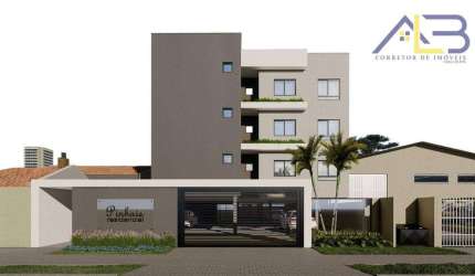 Apartamento com 3 dormitórios à venda, 65 m² por R$ 390.000 - Estância Pinhais - Pinhais/PR