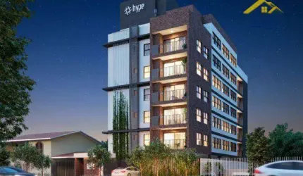 Apartamento com 2 dormitórios à venda, 32 m² por R$ 579.900,00 - Água Verde - Curitiba/PR